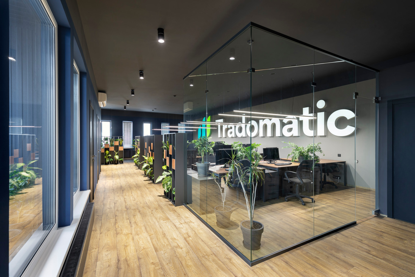 Tradomatic office space