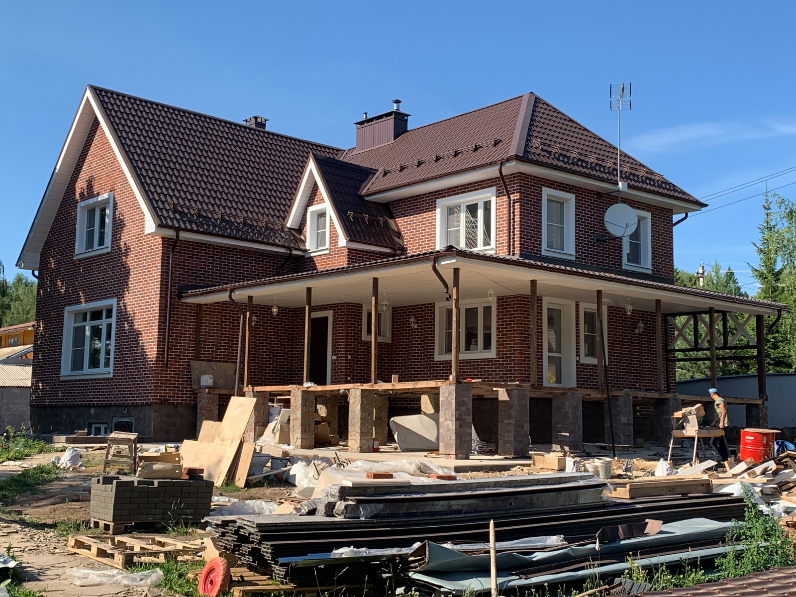 Реконструкция дома в д.Рождествено