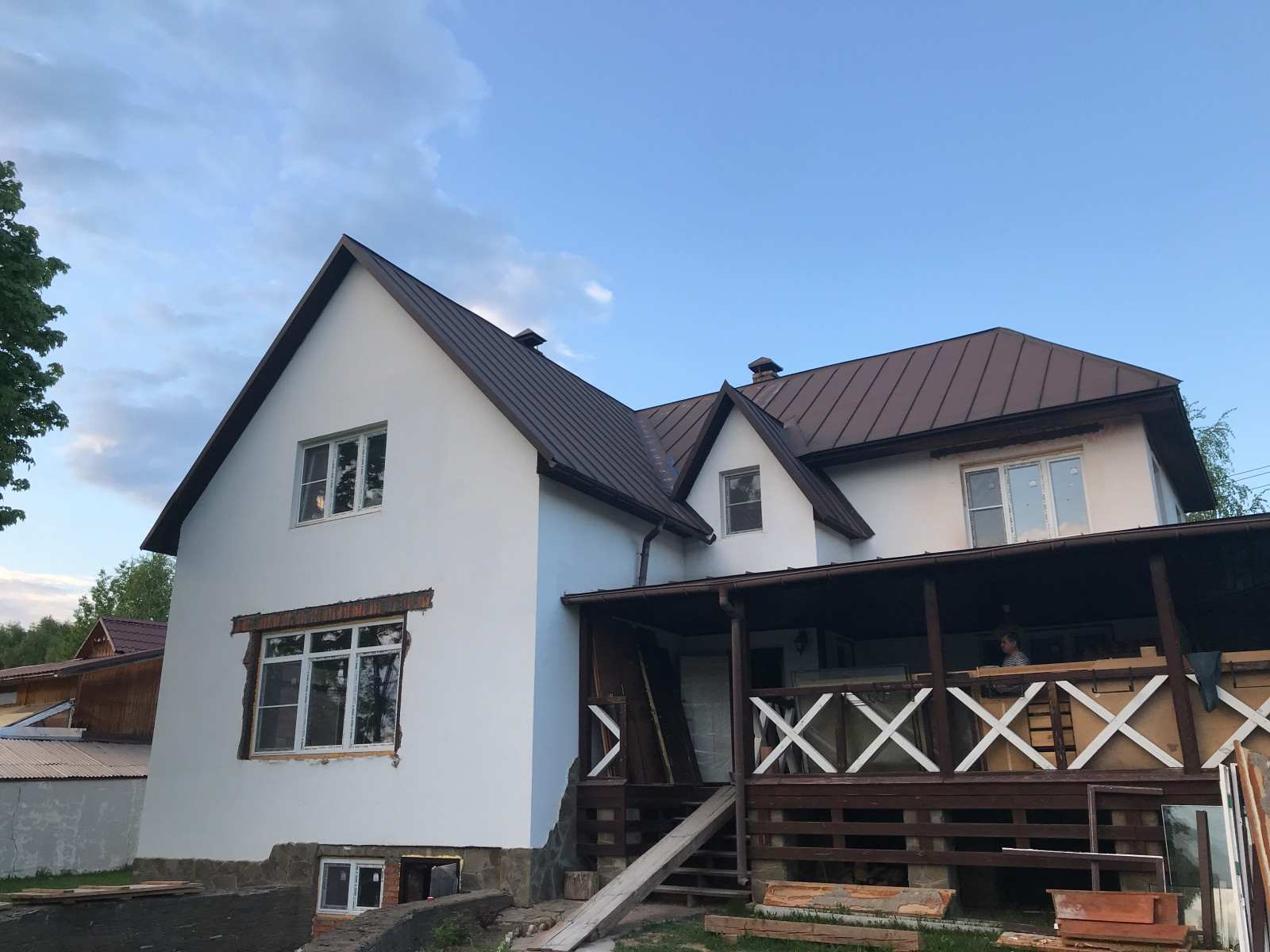 Реконструкция дома в д.Рождествено