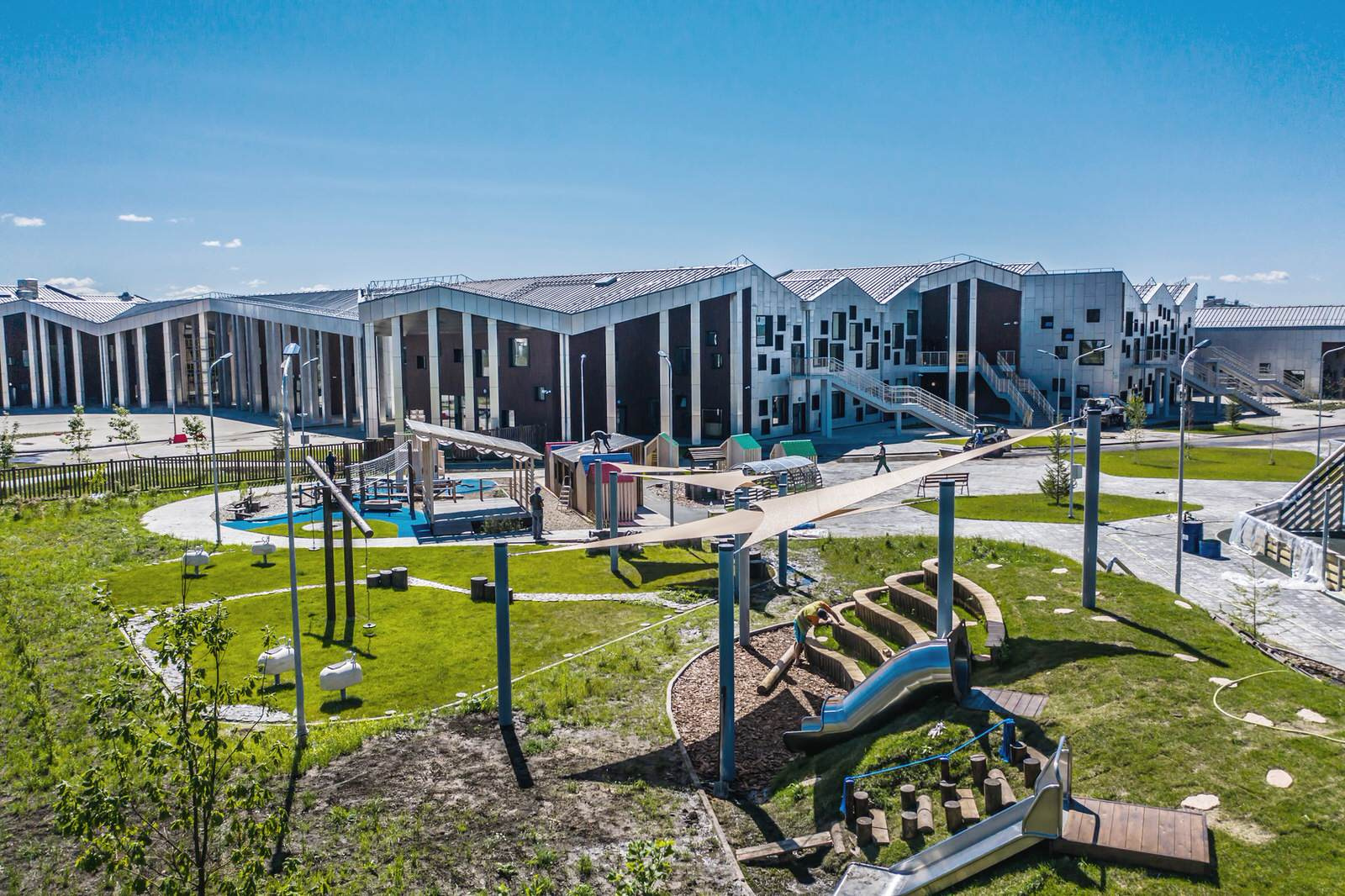 Благоустройство Иркутск - детская площадка