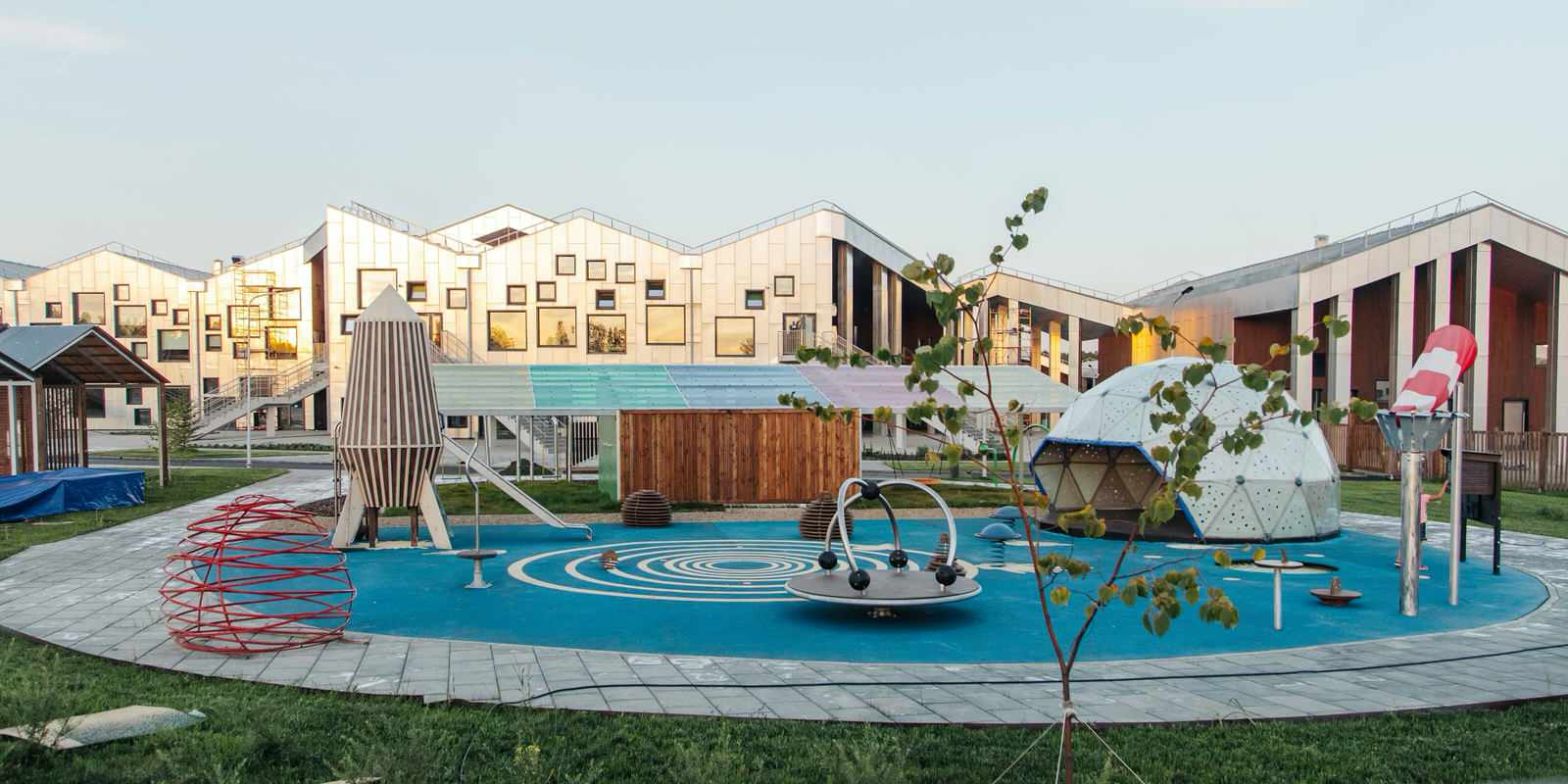 Благоустройство Иркутск - детская площадка