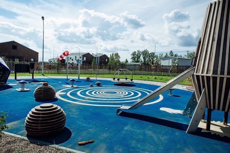 Благоустройство Иркутск - детская площадка