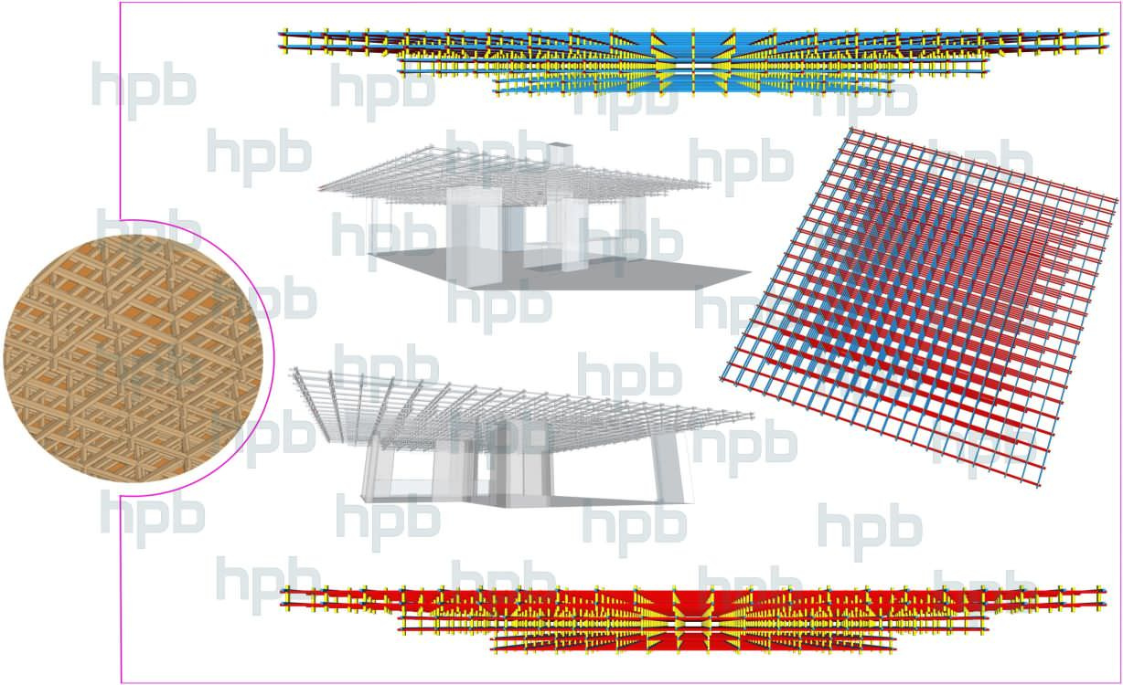 Обложка проекта: Японский дом с кантилеверной плоской grid-кровлей