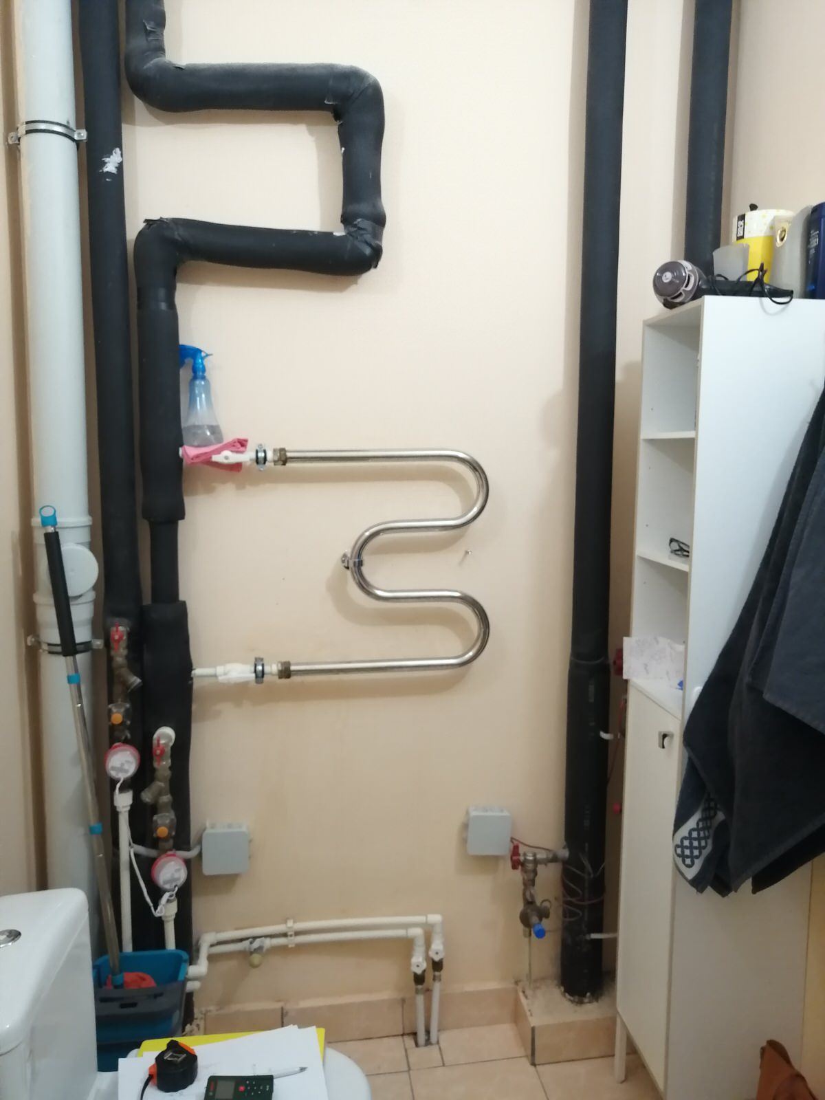 Ванная лофт