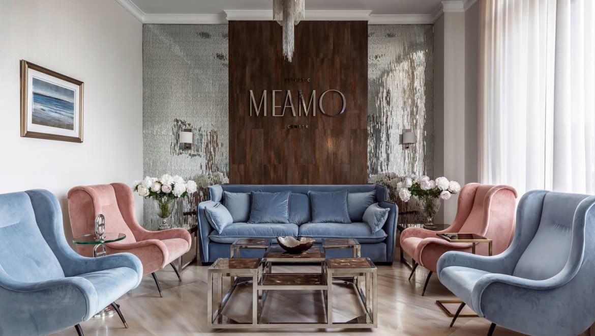 Дизайн салона красоты «Меамо» в Анапе.