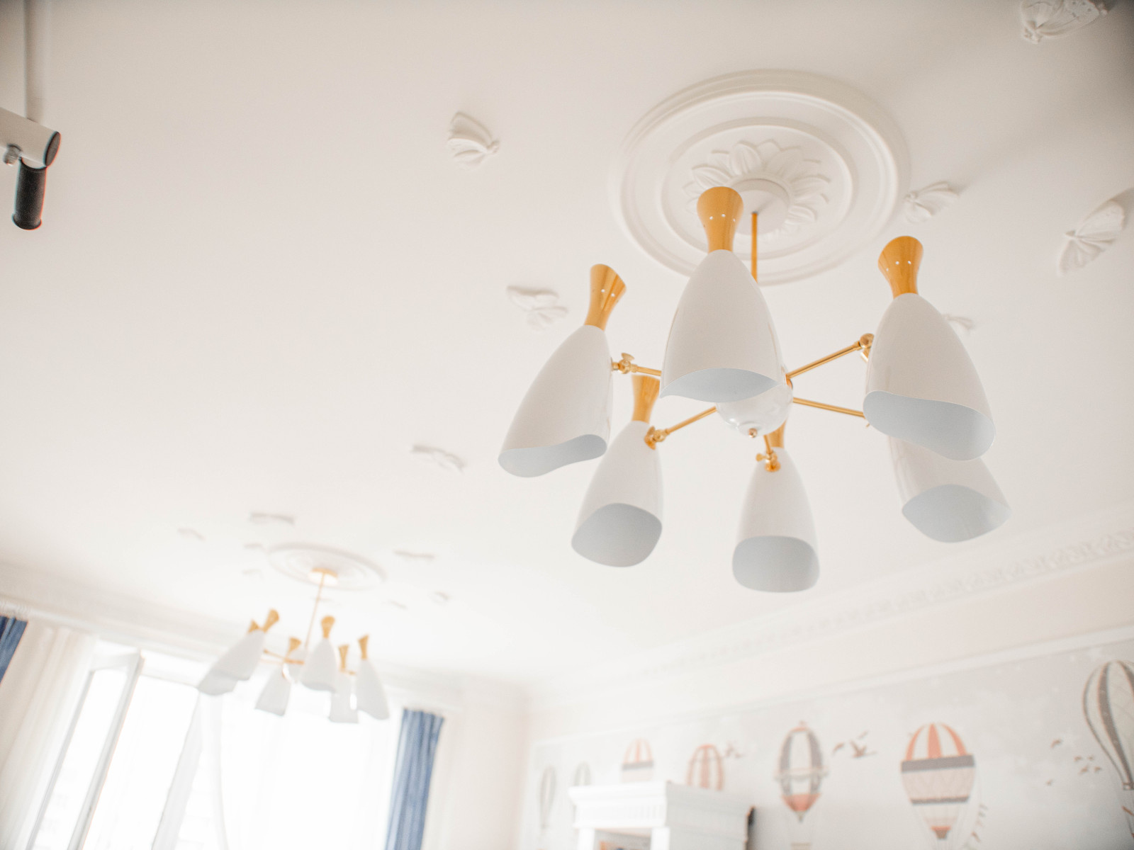 Детская для мальчика в синих тонах