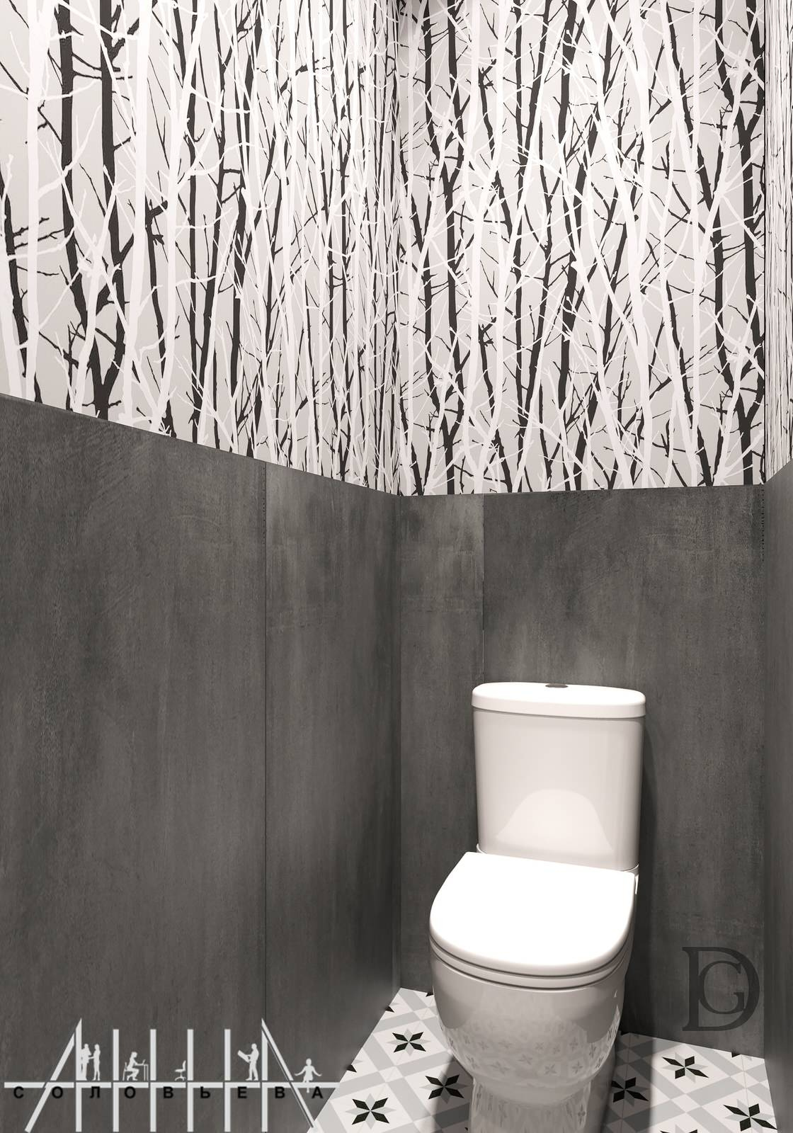 Interior design of a residential flat at Moscow