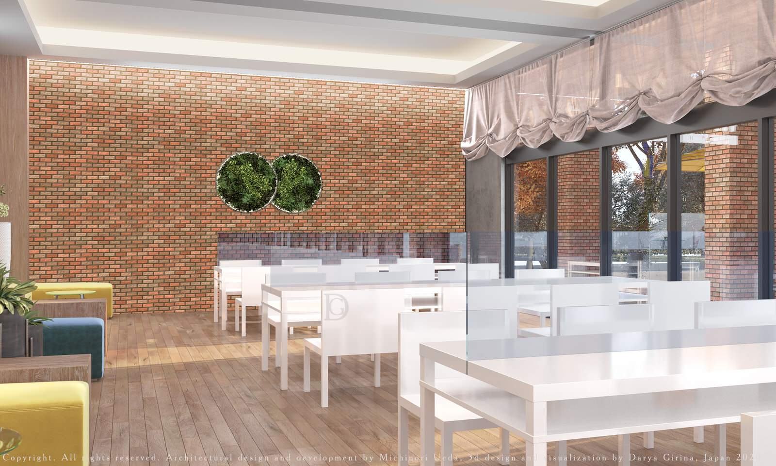 Visual concept for renovation of public area