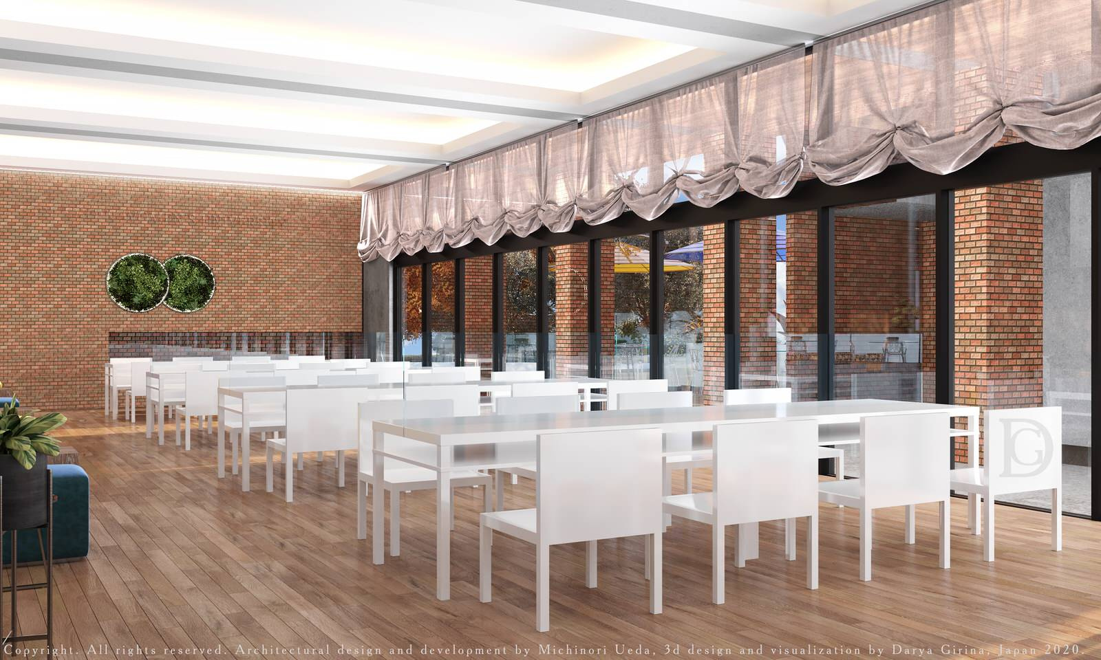 Visual concept for renovation of public area