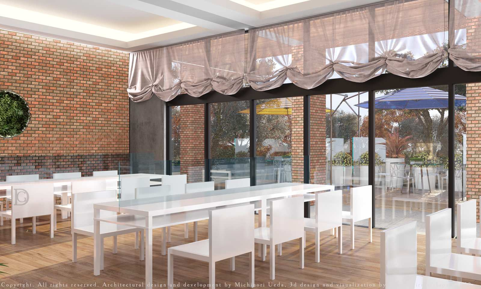 Visual concept for renovation of public area