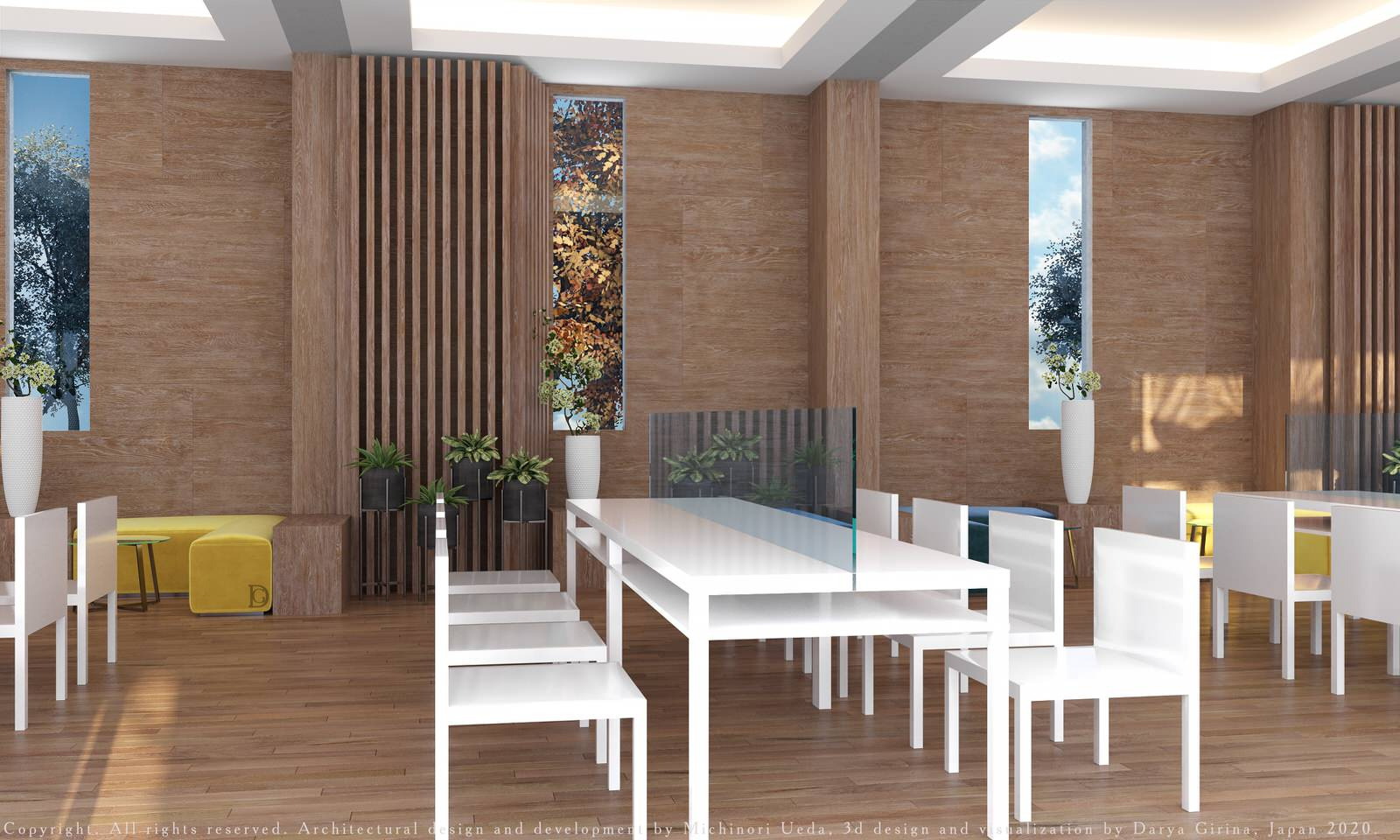 Visual concept for renovation of public area