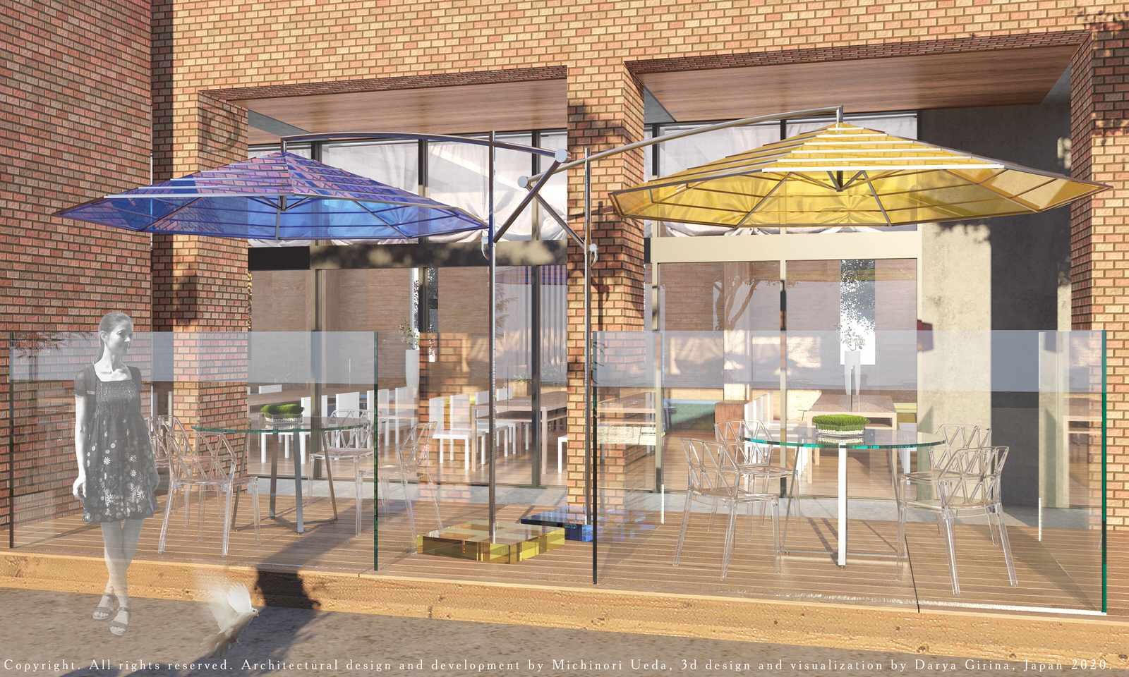 Visual concept for renovation of public area