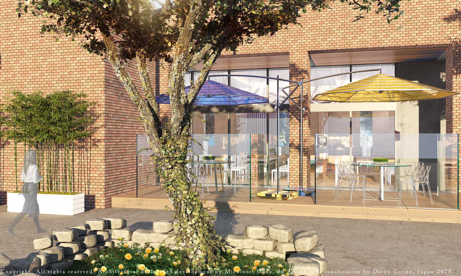 Visual concept for renovation of public area