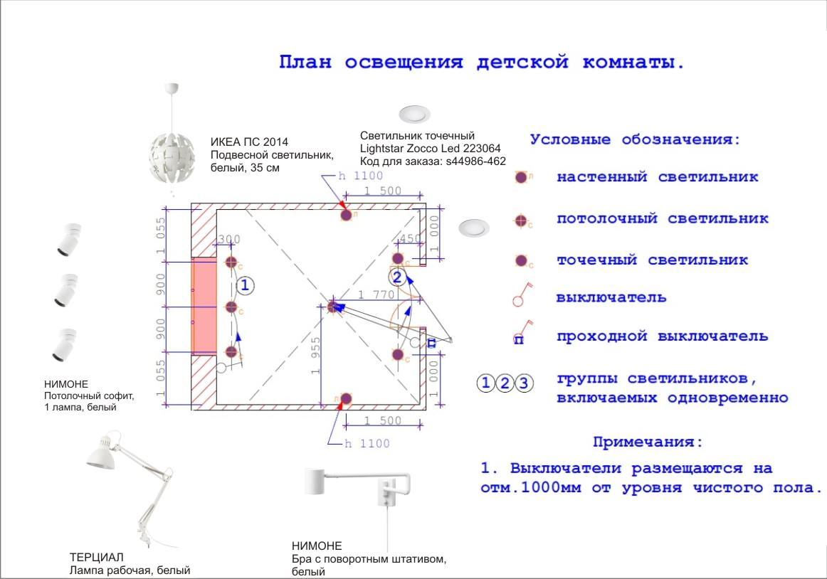 Детская комната для двух мальчиков.