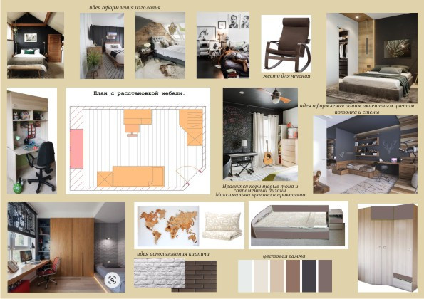 Коллаж детской для мальчика