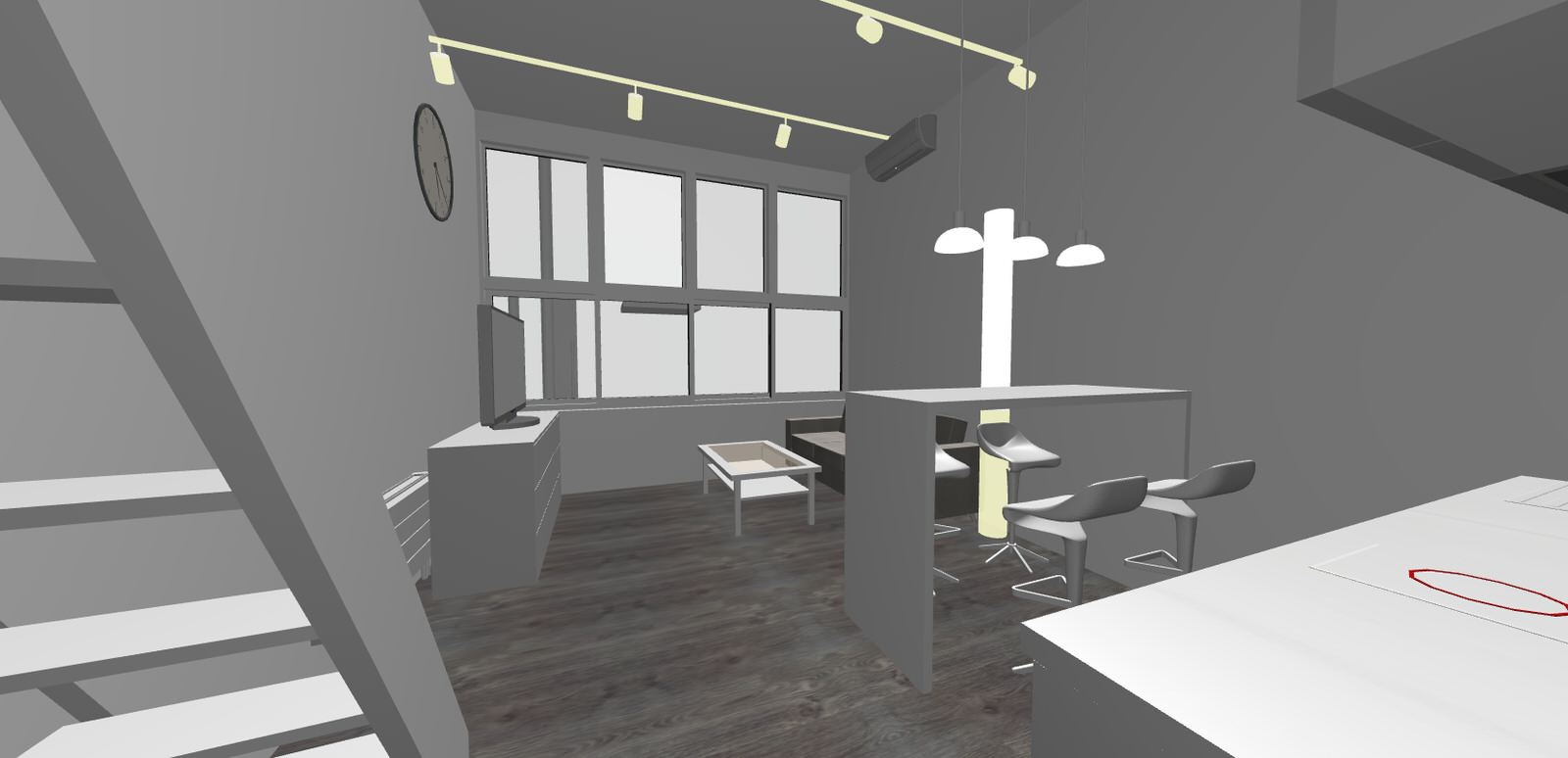 Двухуровневая квартира-студия ЖК Ильинские луга