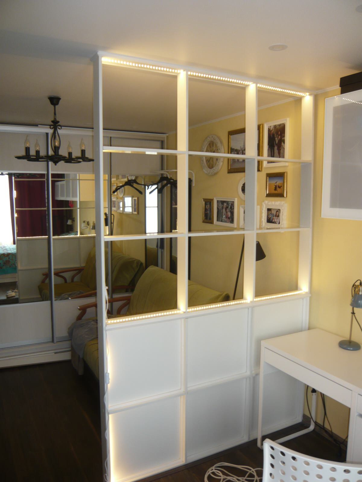 Зонирование пространства  малых жилых помещений