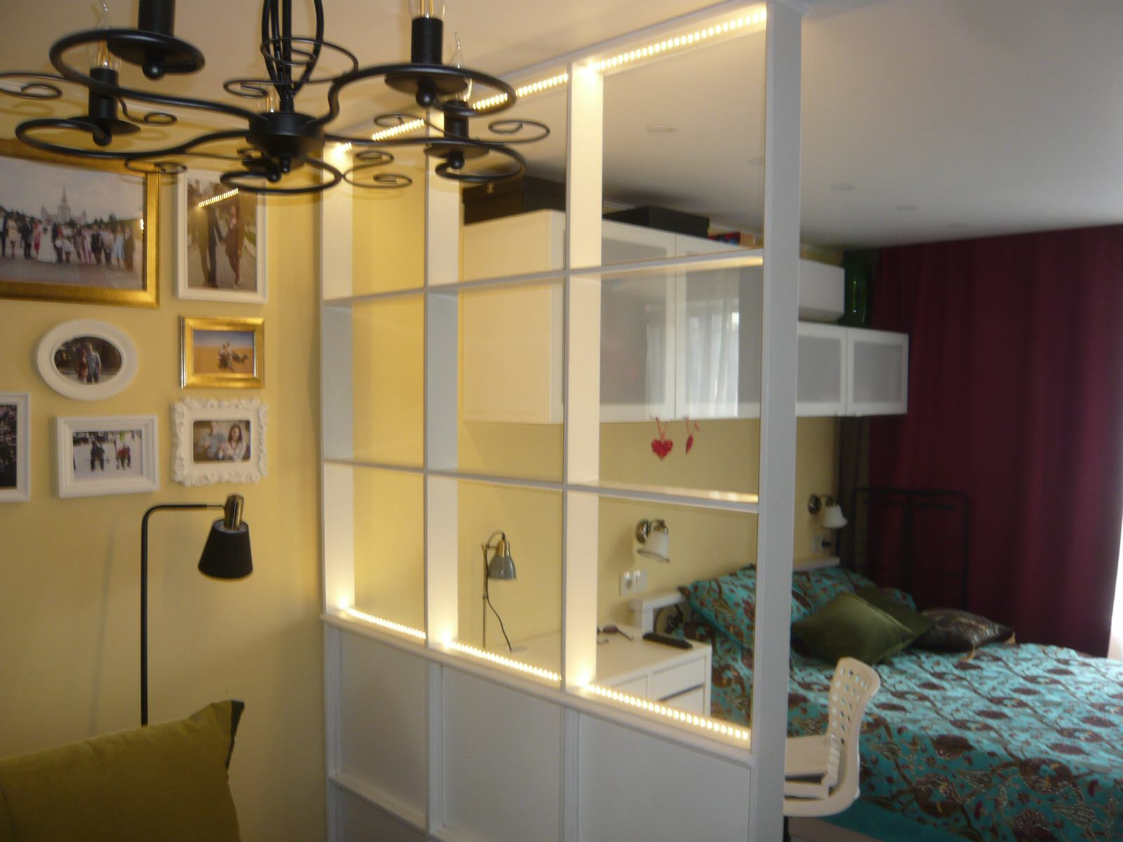 Зонирование пространства  малых жилых помещений