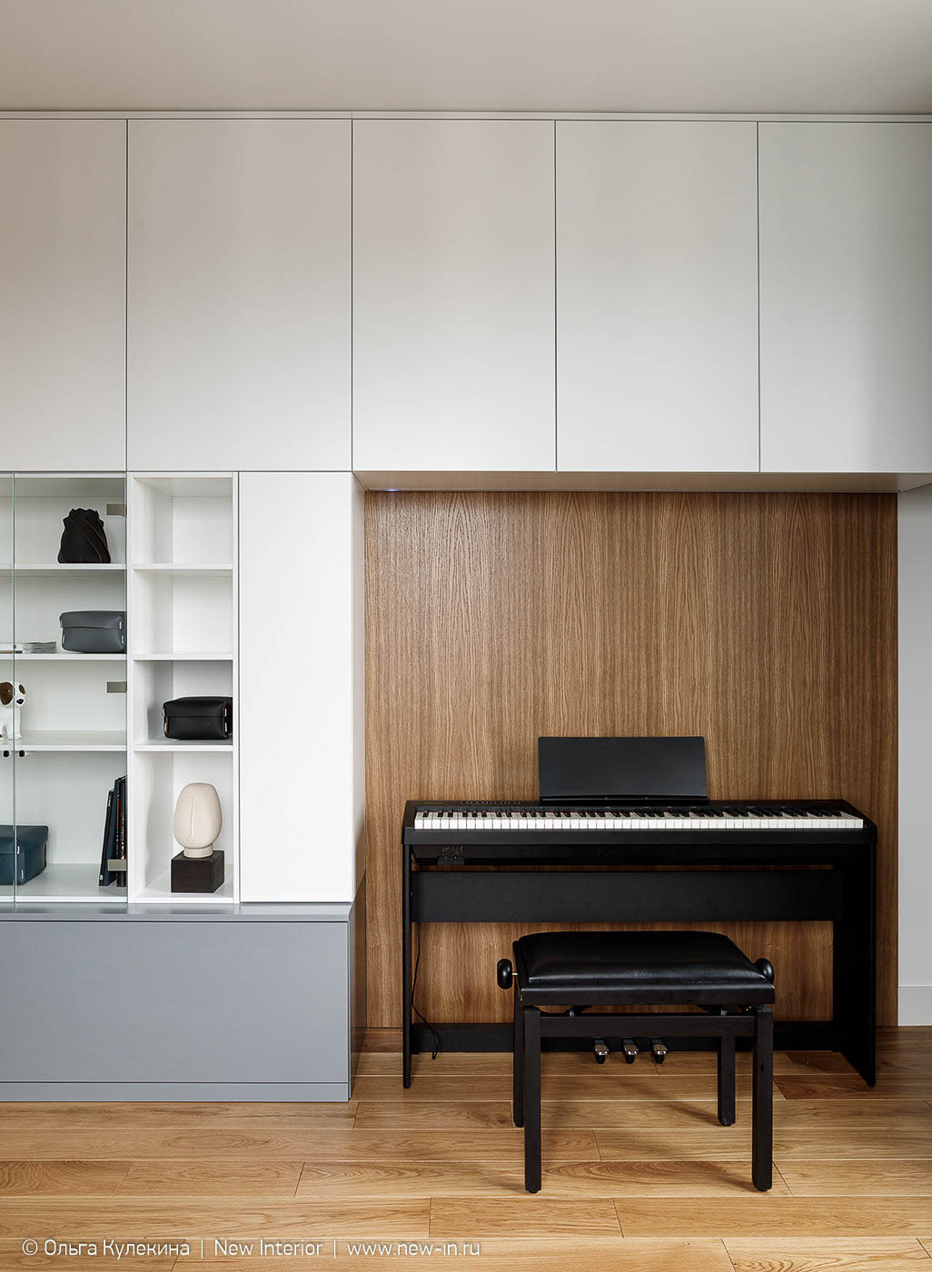 Квартира в стиле mid-century modern в ЖК Европа сити - 68 м²