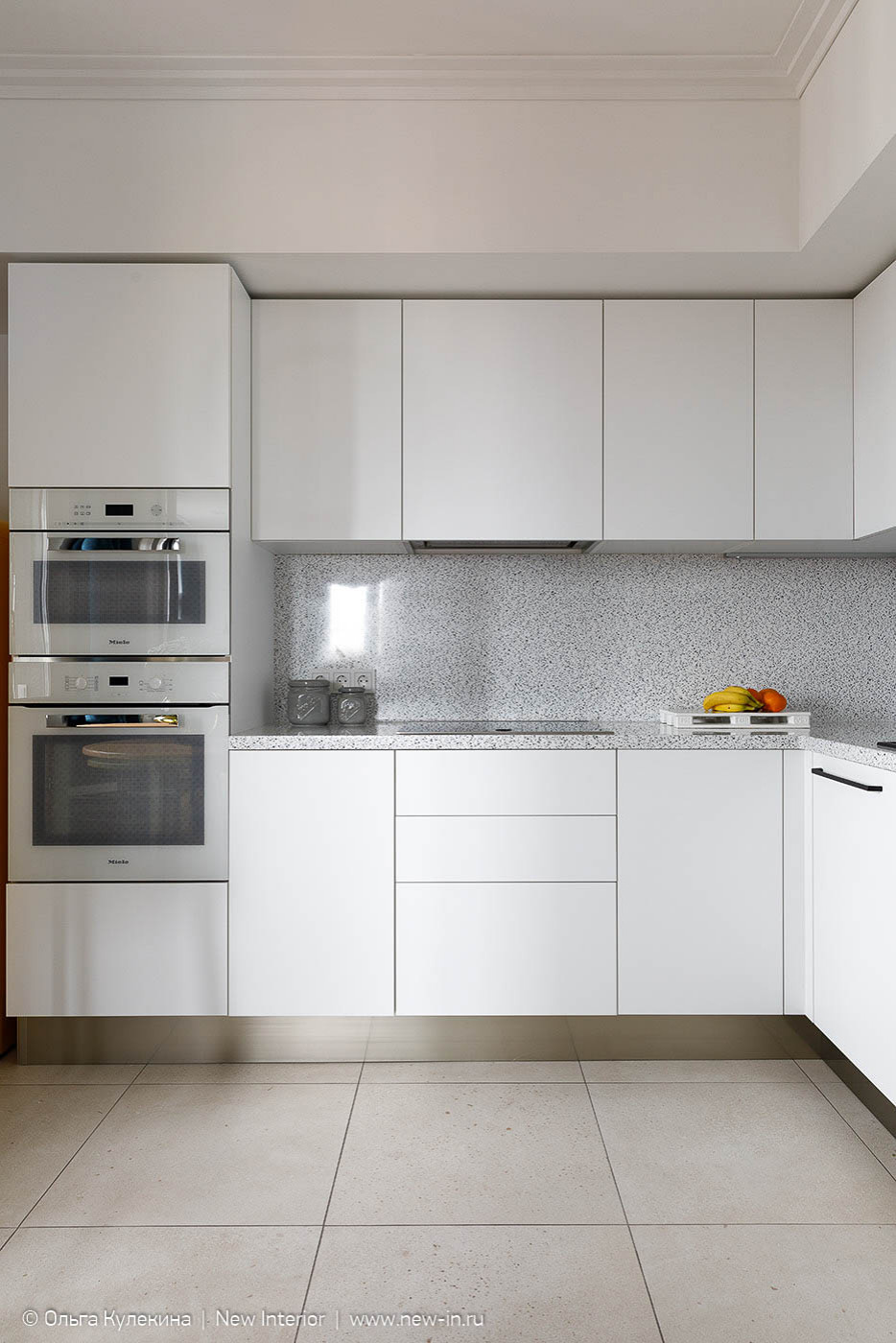 Квартира в стиле mid-century modern в ЖК Европа сити - 68 м²