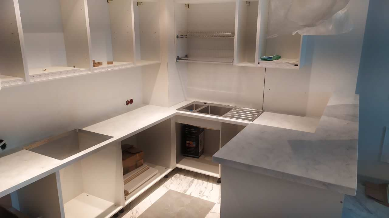 Угловые столешницы из искусственного камня