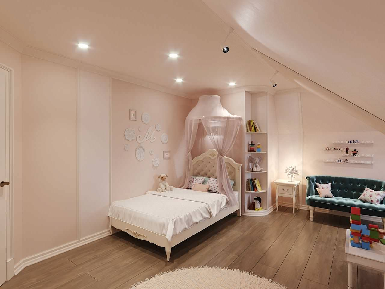 Детская комната для девочки