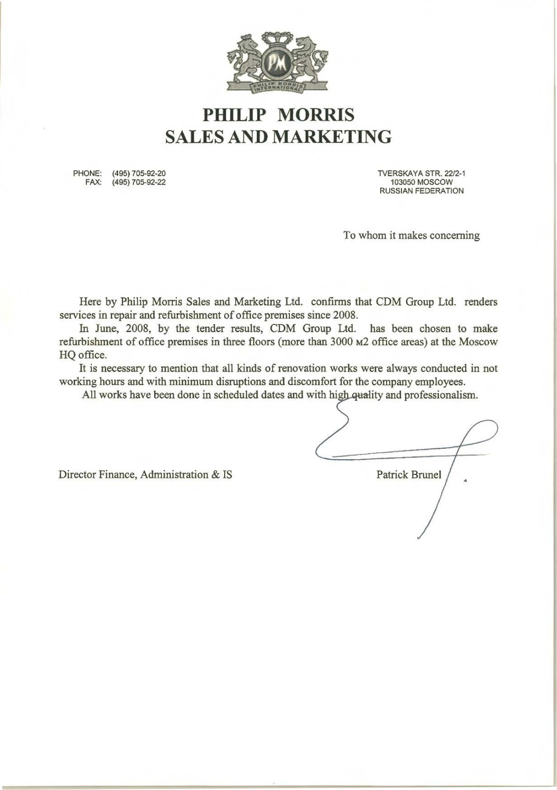 PHILIP MORRIS