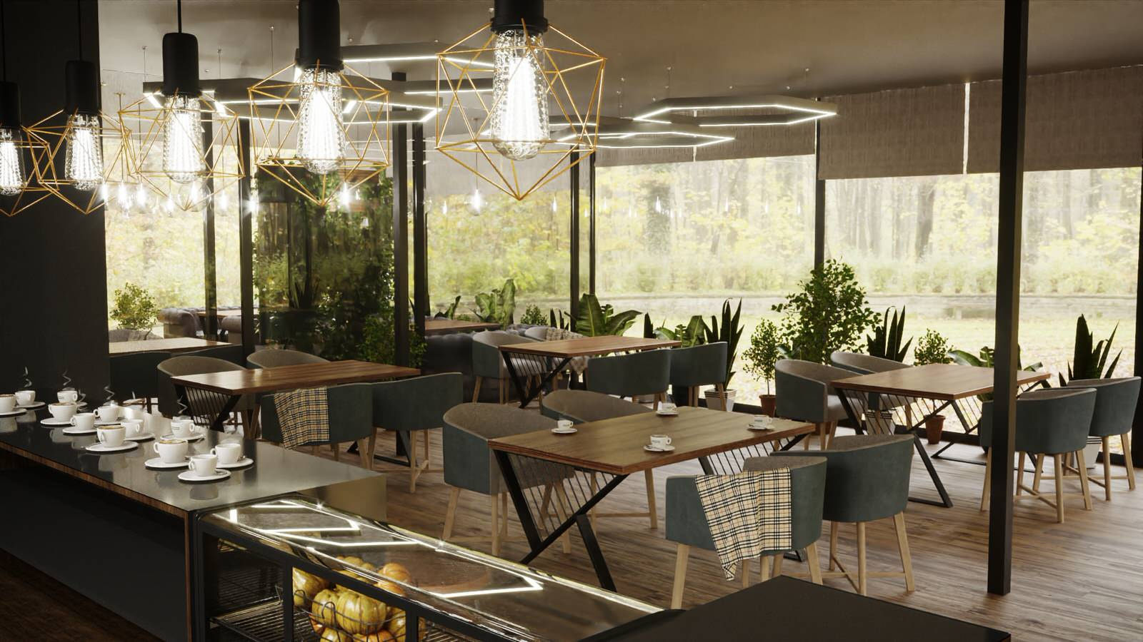 Кафе в стиле "Loft"