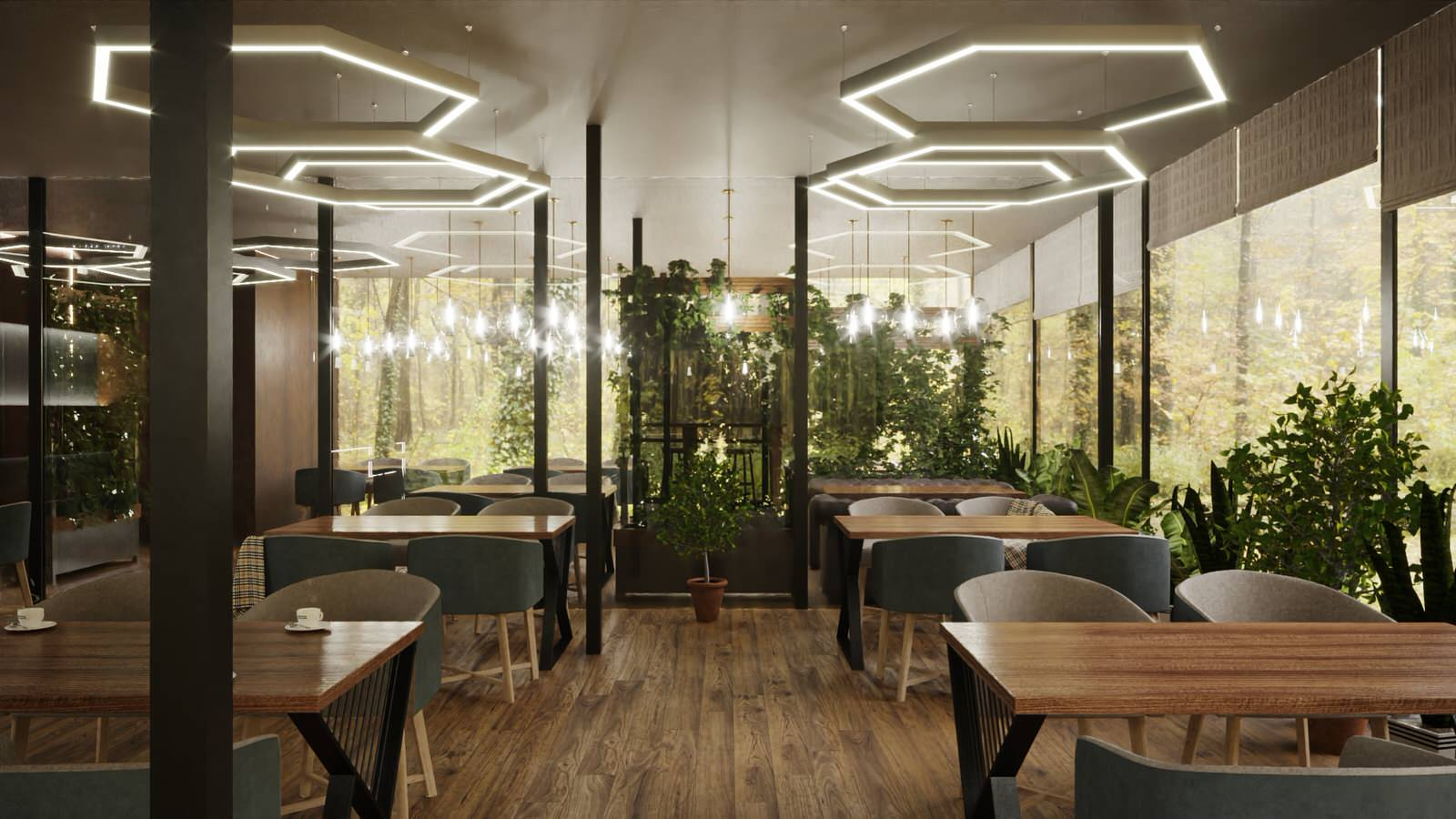 Кафе в стиле "Loft"