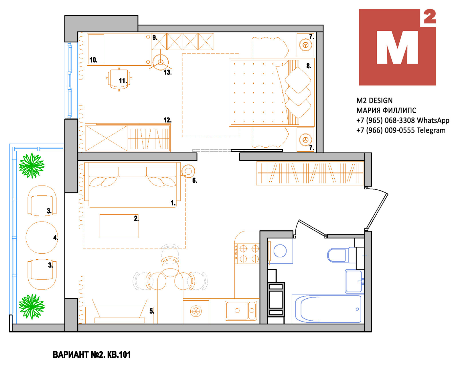 Планировки квартир