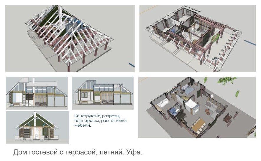 Гостевой домик с русской печкой