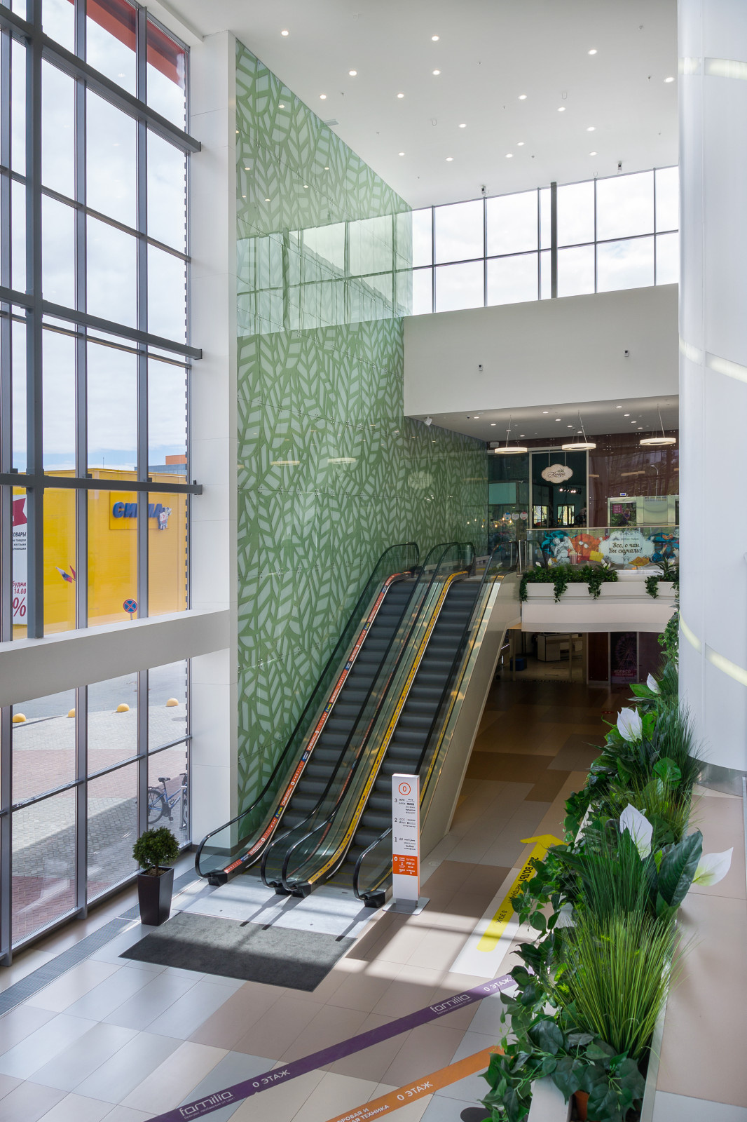 Интерьер торгового центра