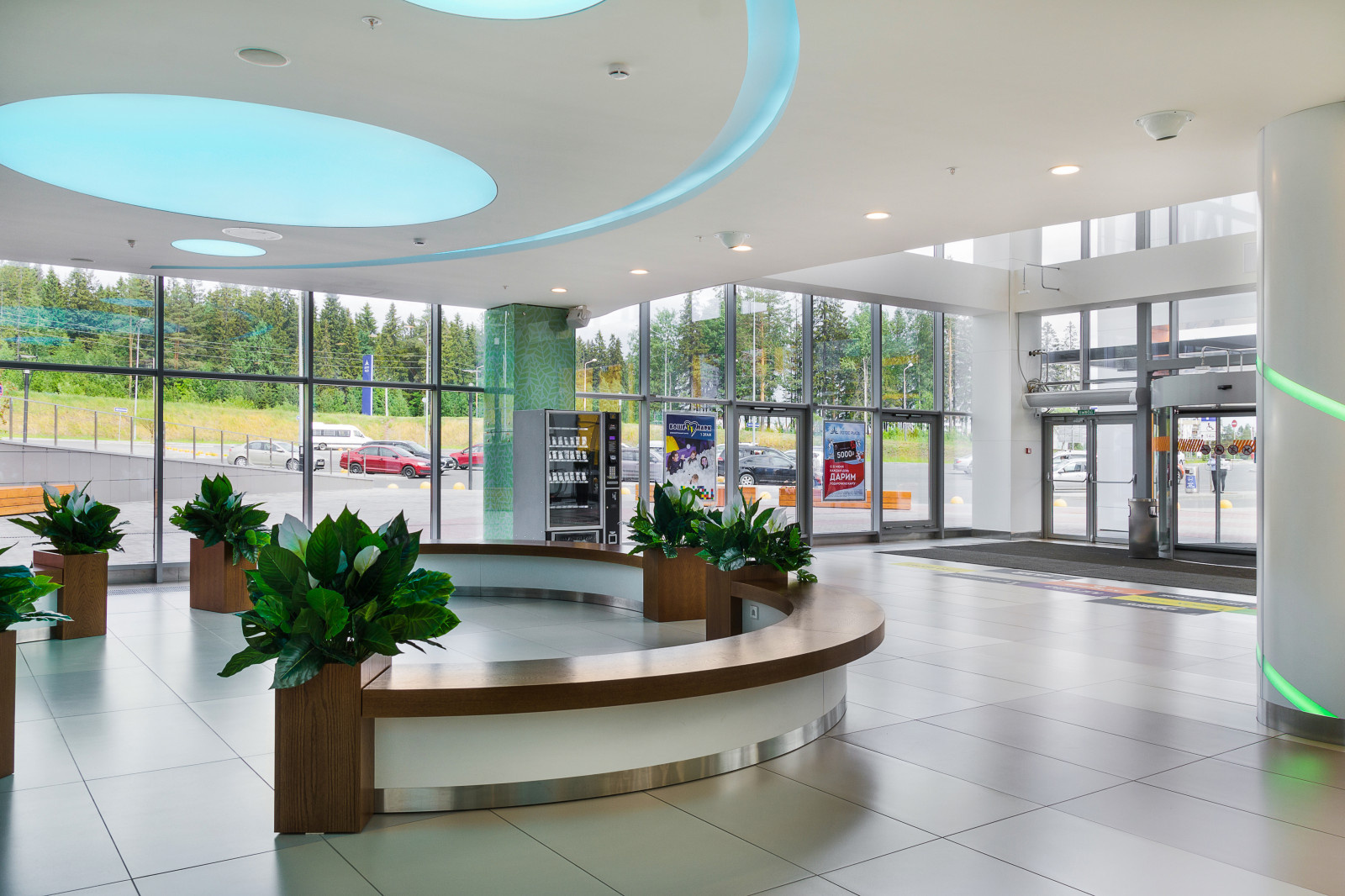 Обложка проекта: Интерьер торгового центра