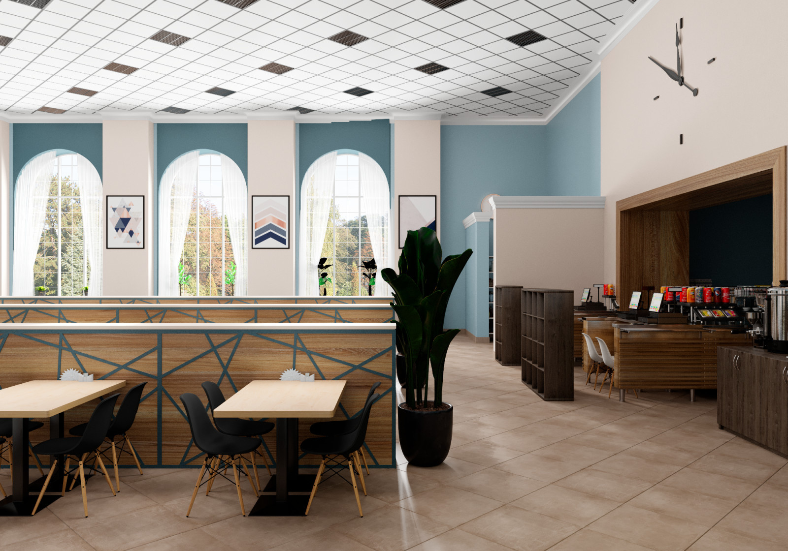 Столовая в бизнес-центре