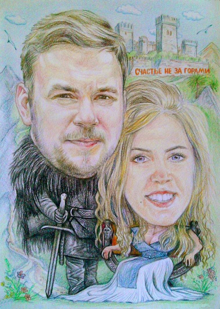 Свадебные шаржи!