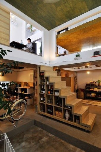 Варианты модульных лестниц для небольших пространств.