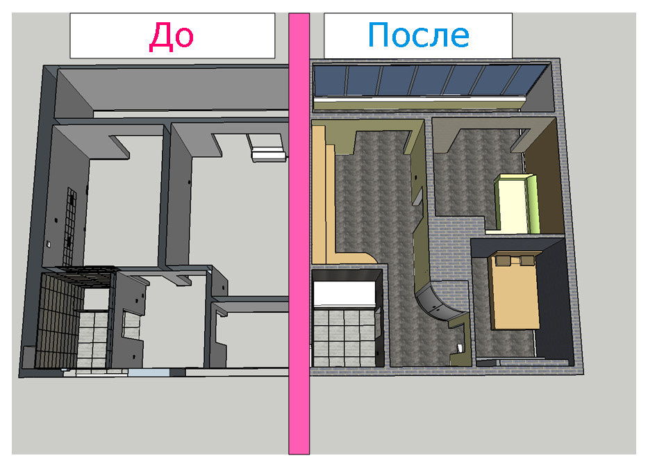 Великолепная перепланировка