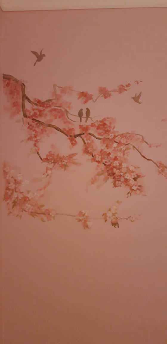 Роспись стен.