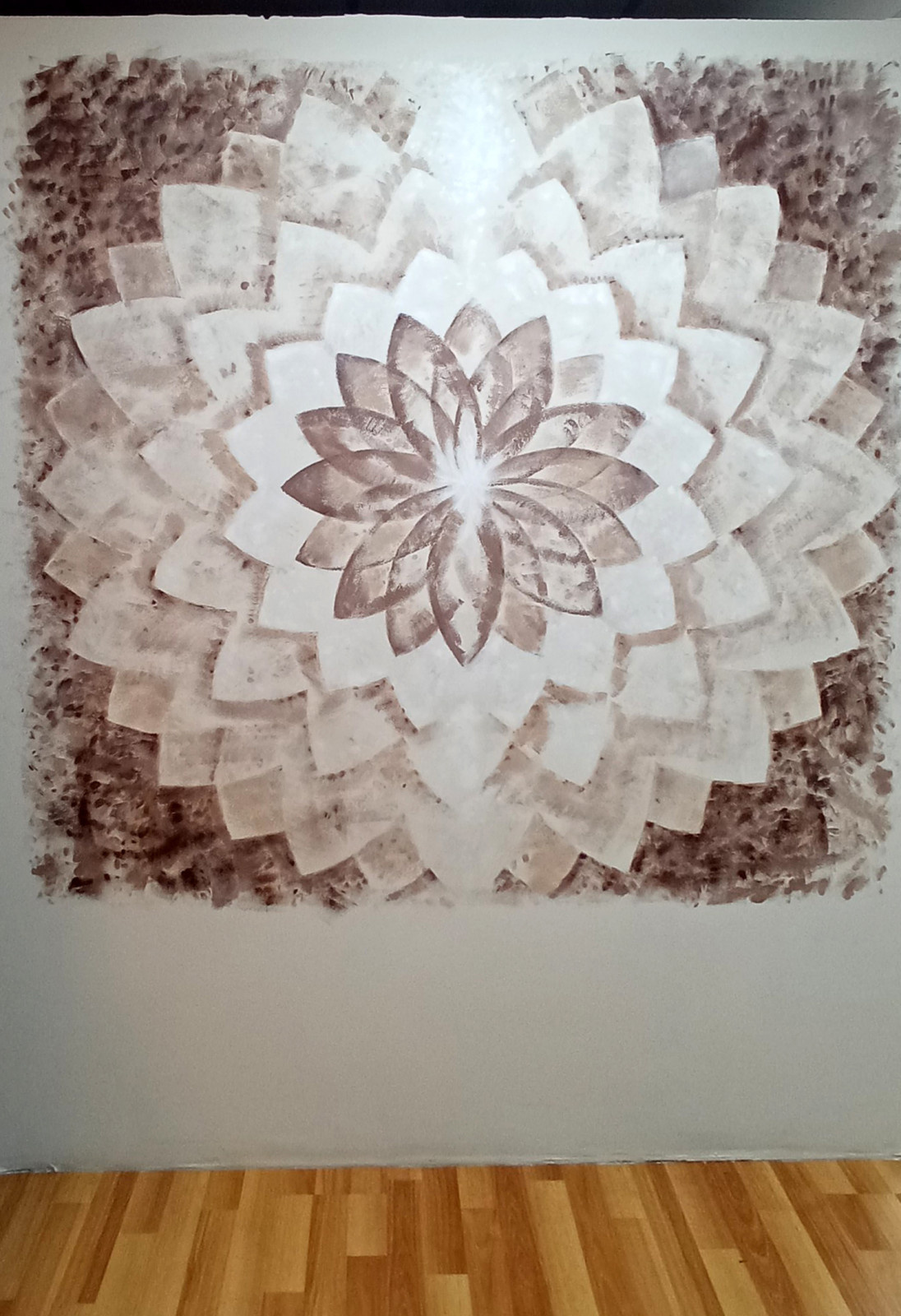 Роспись в интерьере "Центр массажа Браво"