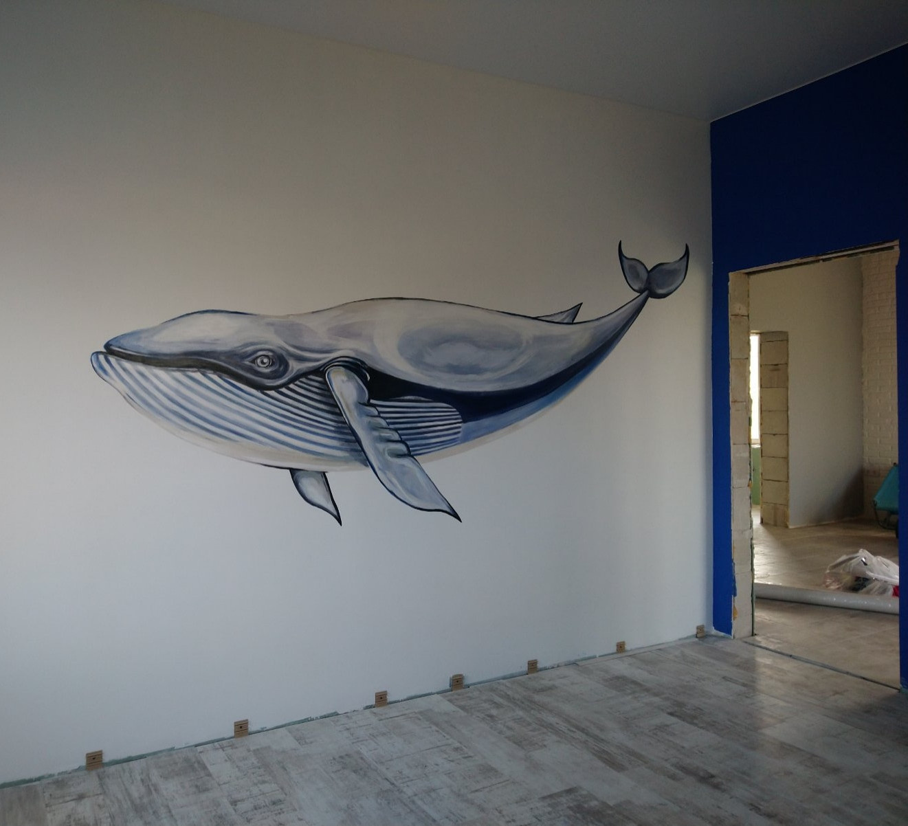 Обложка проекта: Акула в ванной комнате