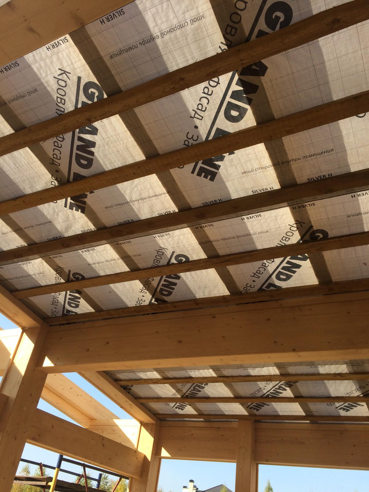 Строительство фахверкового дома. ГО Истра, МО.