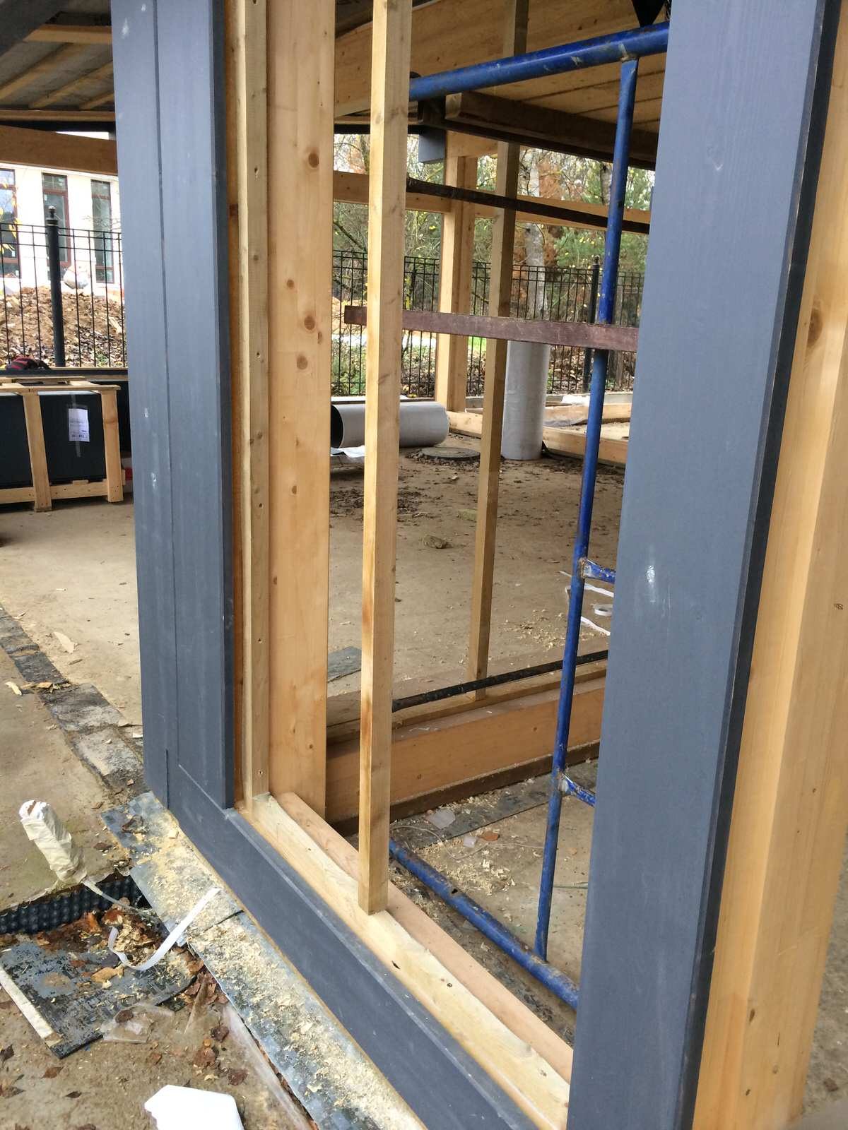 Строительство фахверкового дома. ГО Истра, МО.