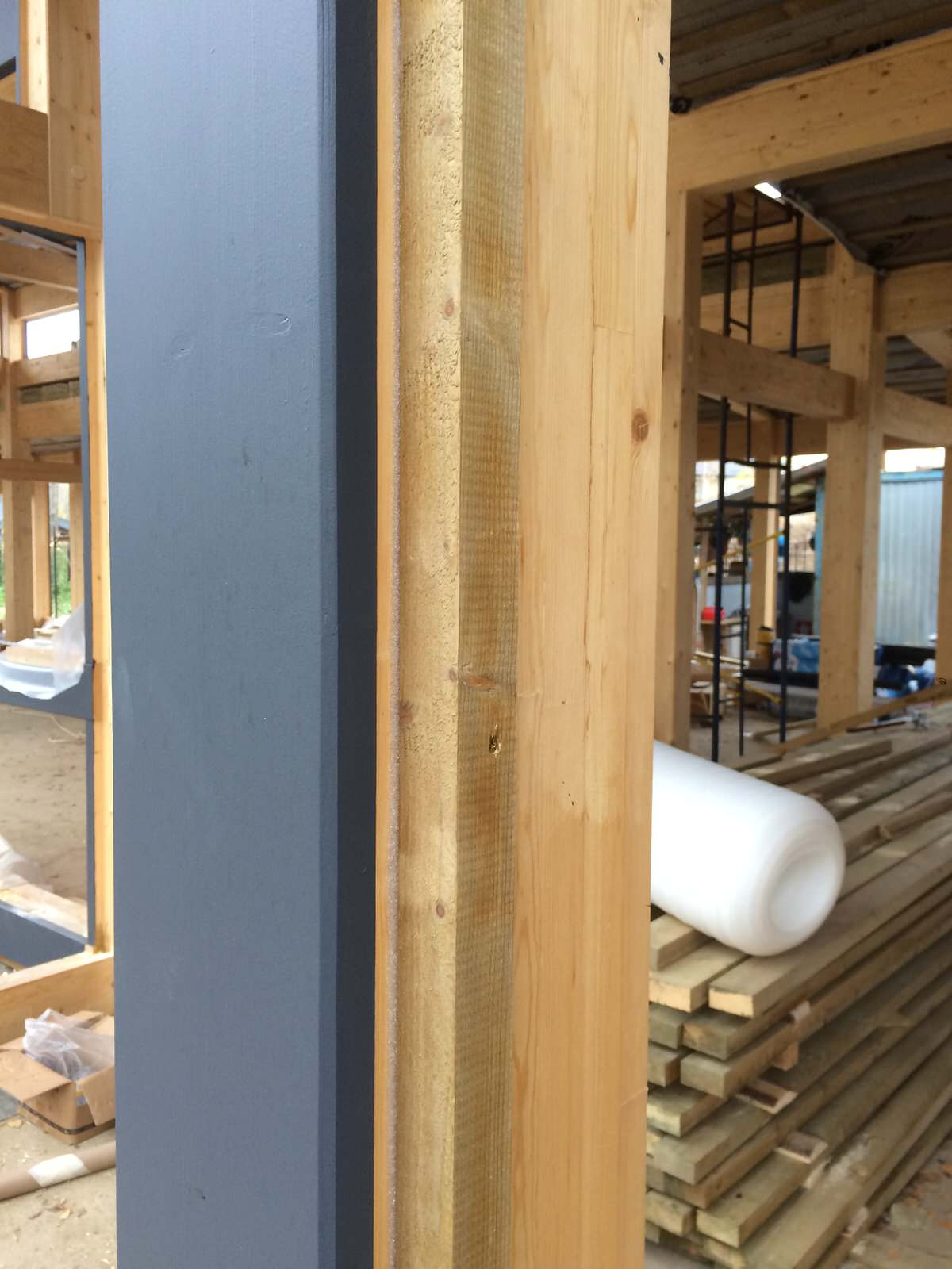 Строительство фахверкового дома. ГО Истра, МО.