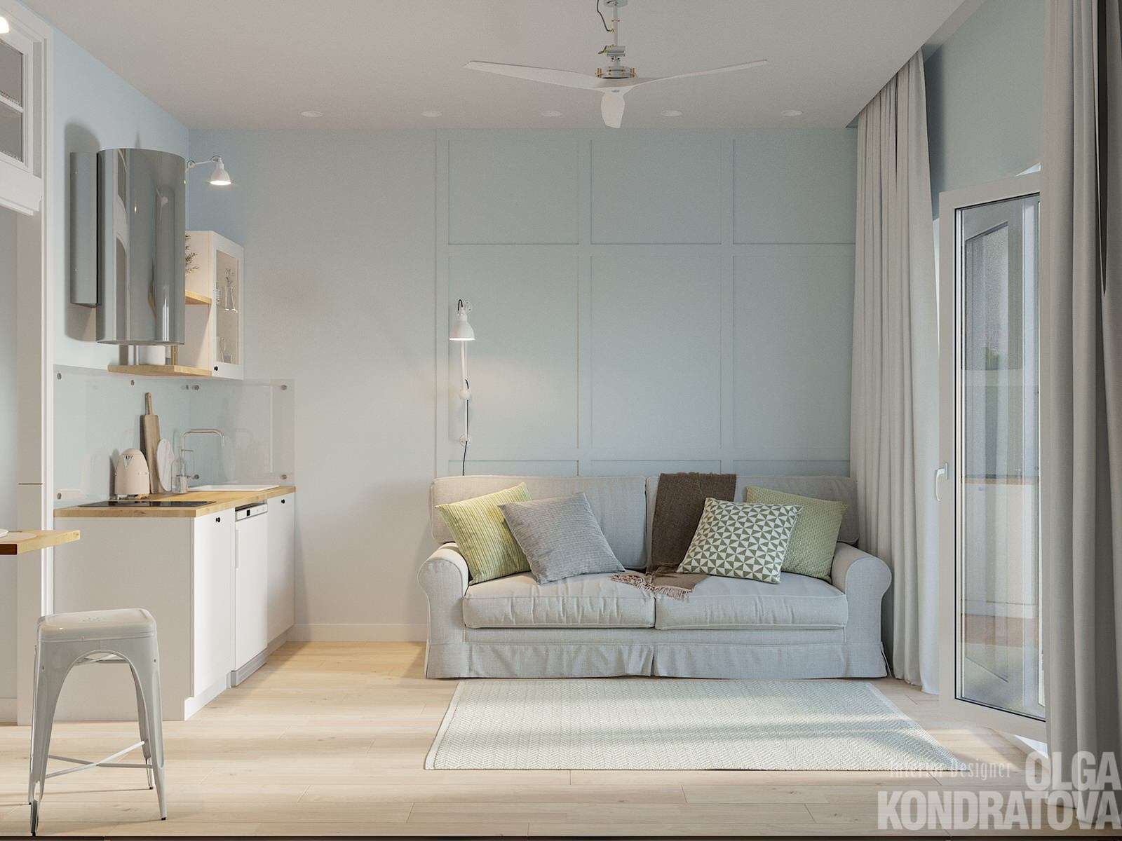 Квартира-студия в Сочи, 21м2