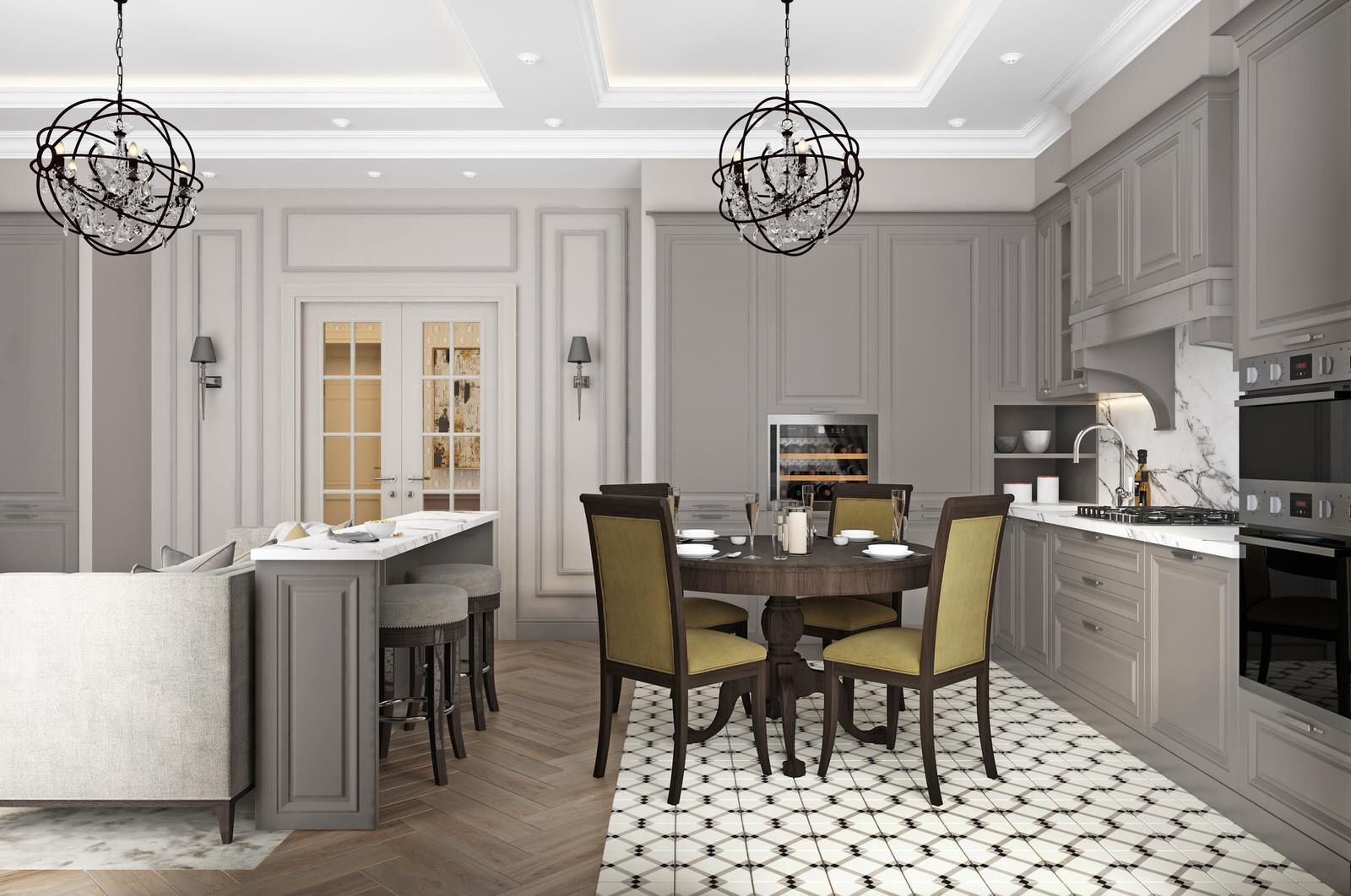 Классические интерьеры