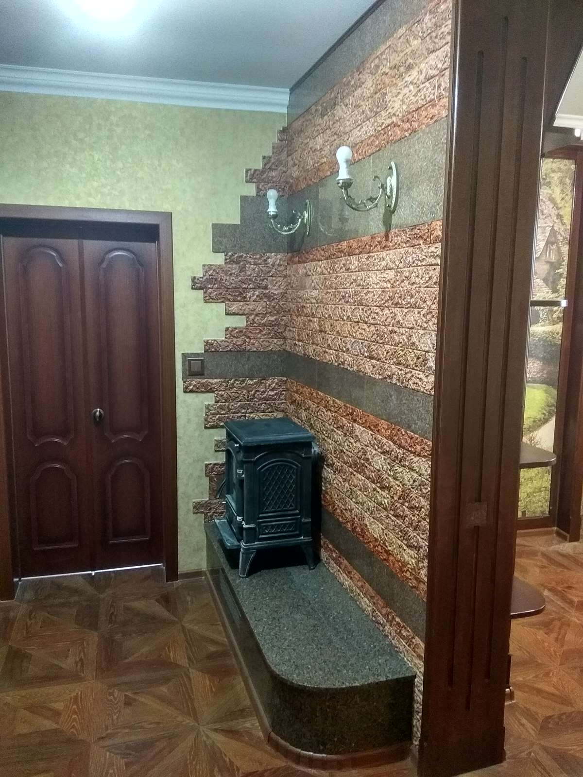 Кухня-гостиная.