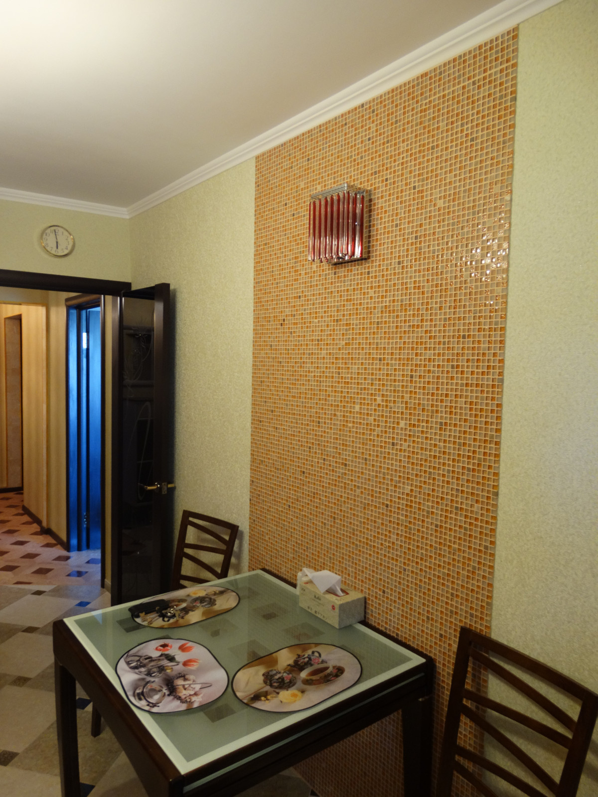 Трёхкомнатная квартира.