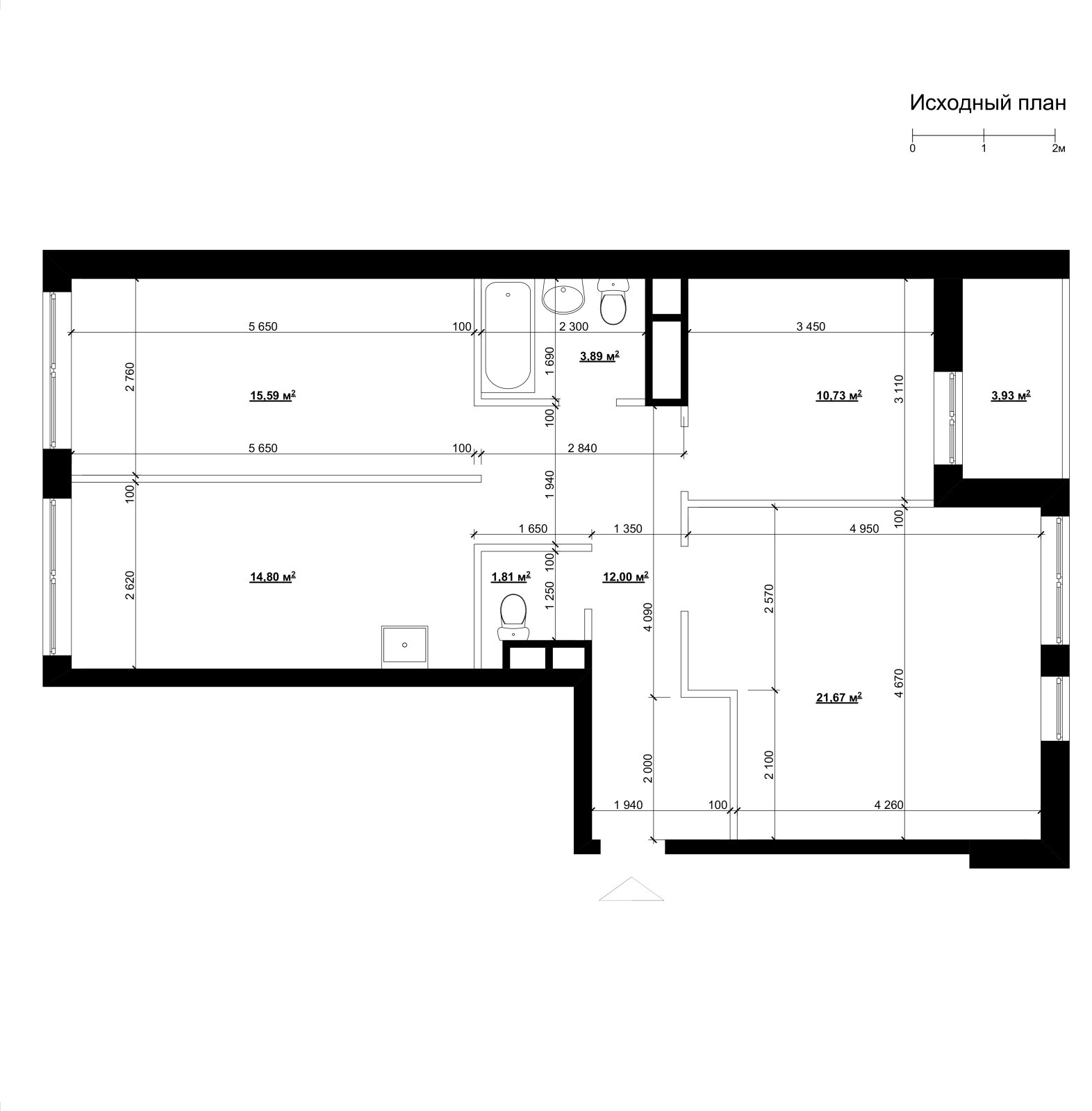 Квартира #4_варианты планировки @_red.plan