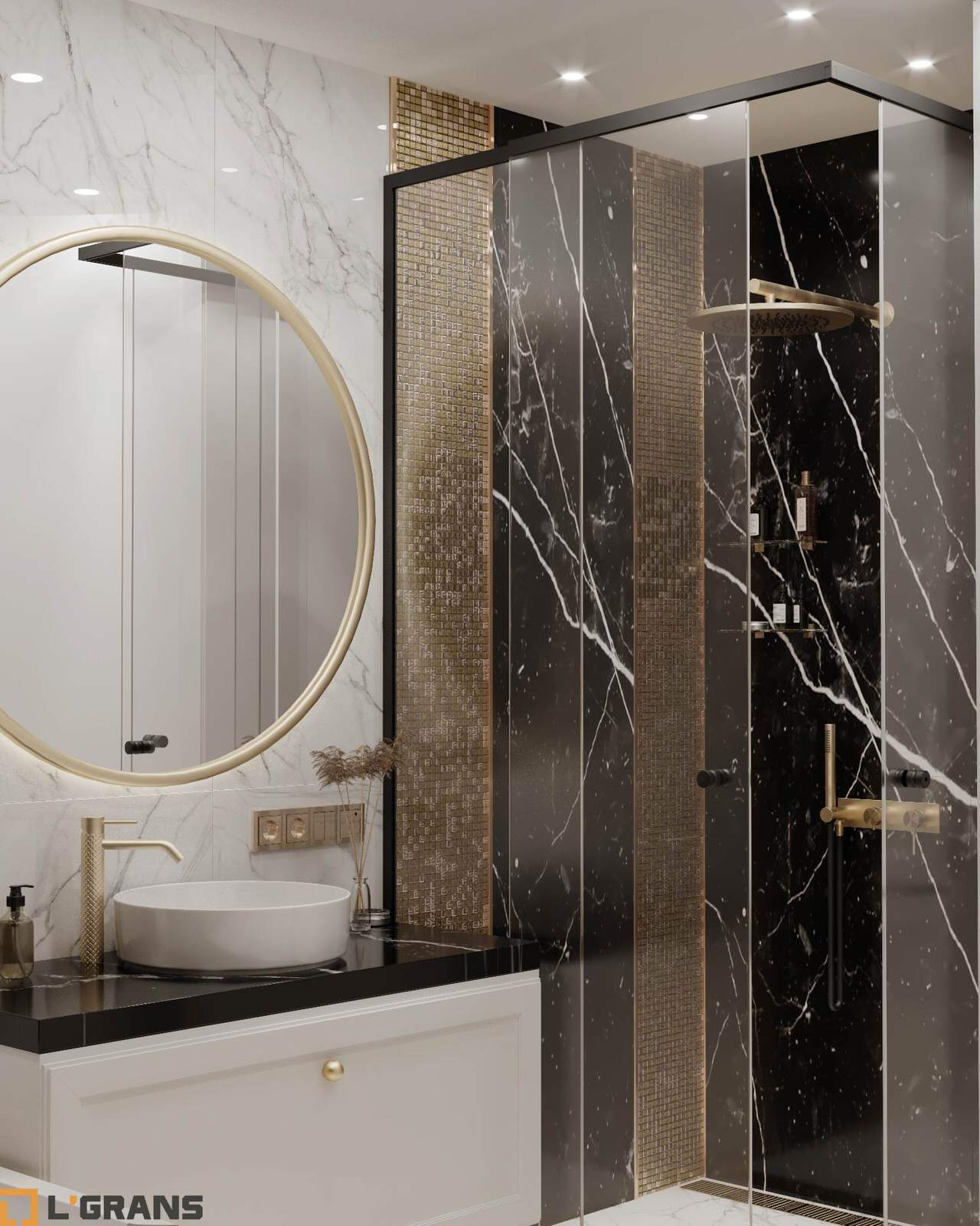 Дизайн проект интерьера 3к. квартиры в ЖК Культура