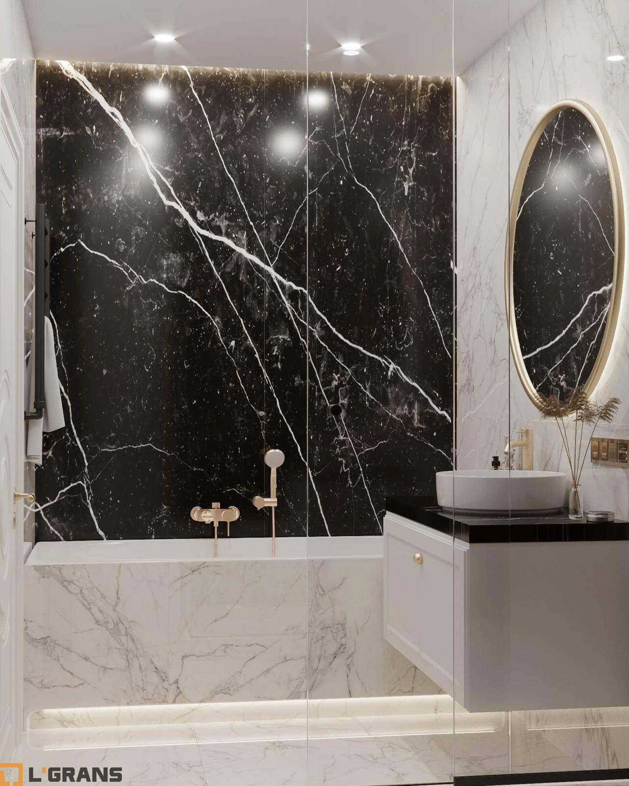 Дизайн проект интерьера 3к. квартиры в ЖК Культура